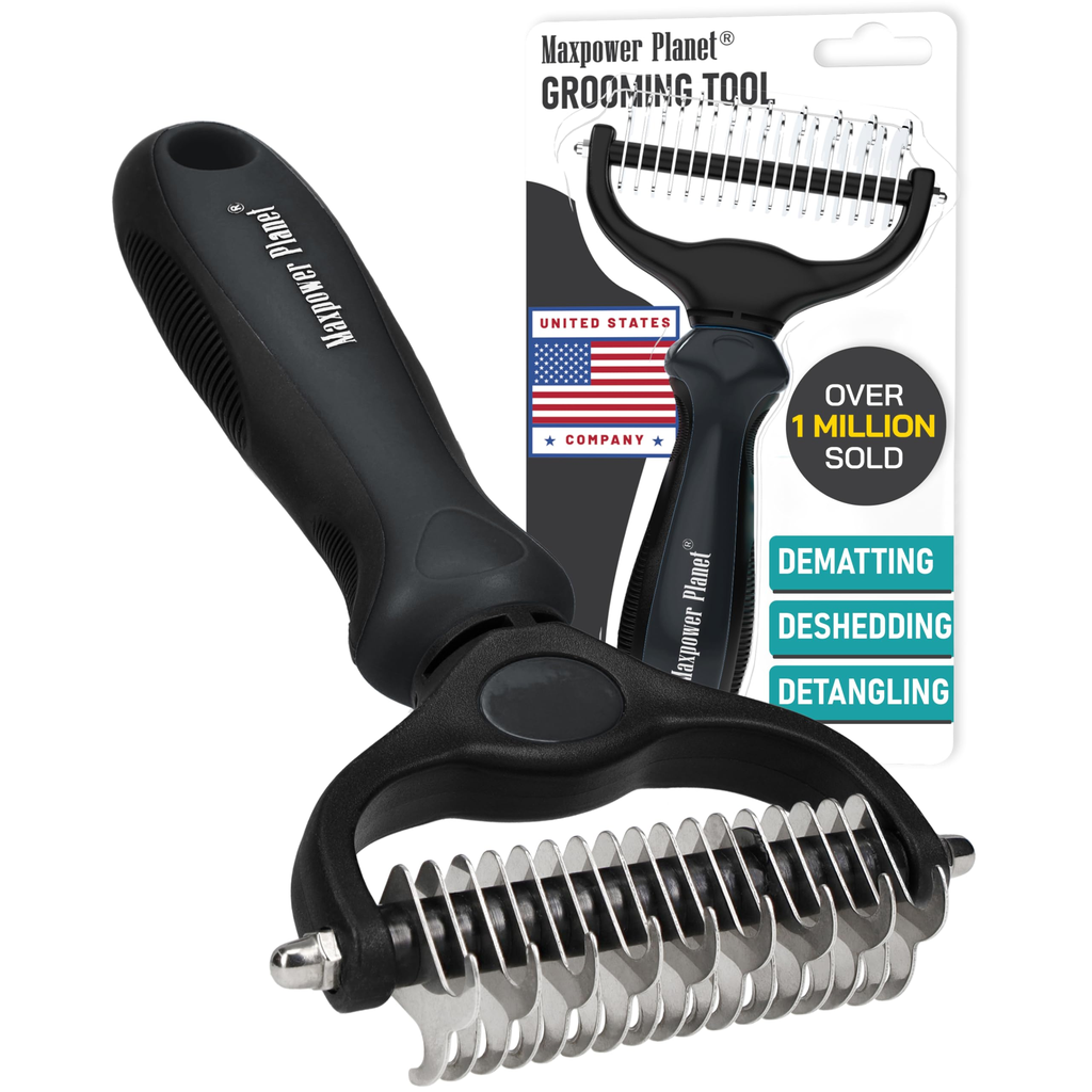 Franco Pet Care Large Pet Brush Black