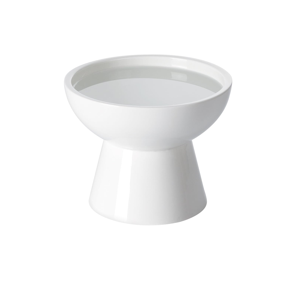 Franco Pet Care Soft Touch Pet Bowl White