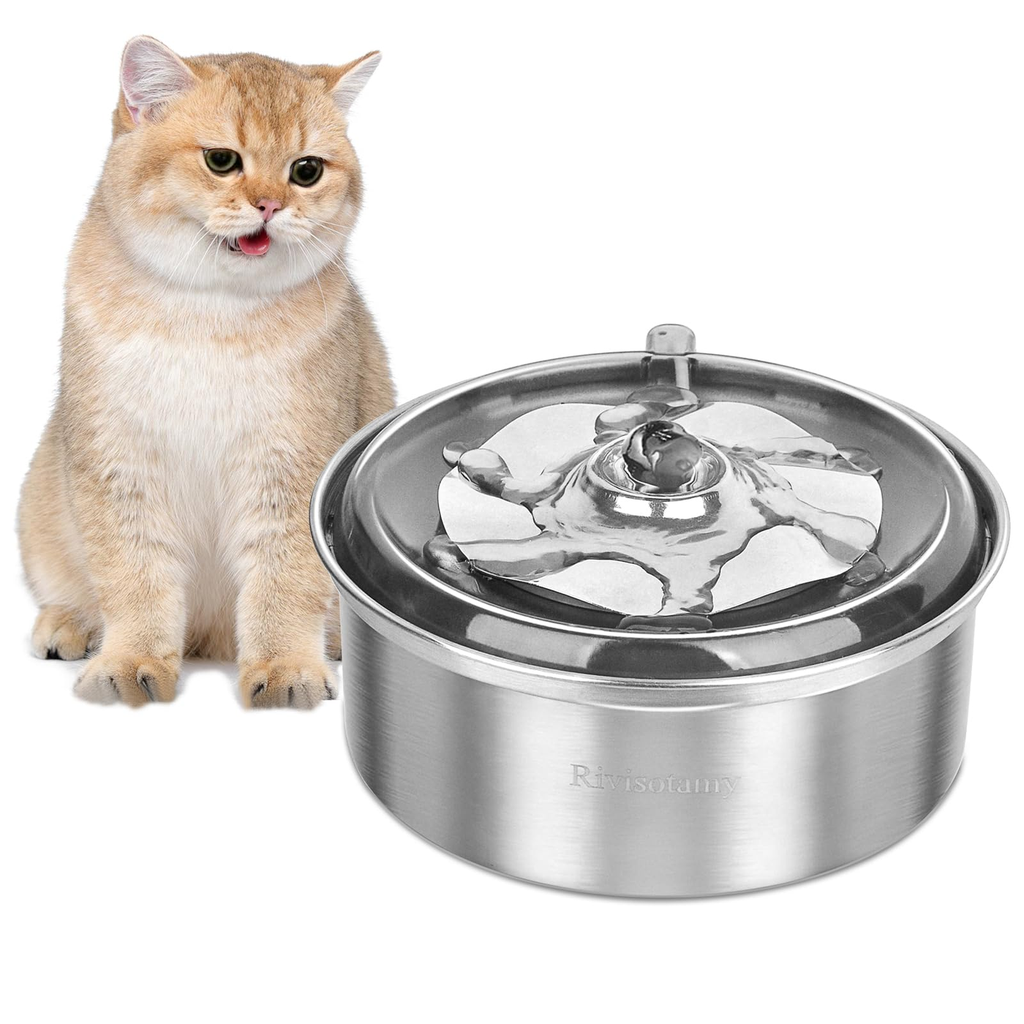 Stainless Pet Fountain - 1L