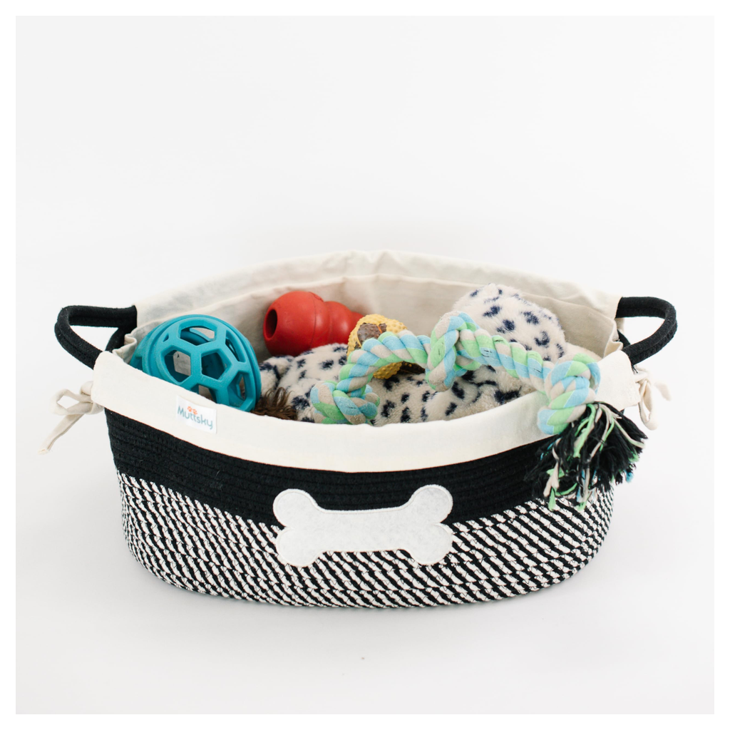Pet Toy Storage Bin Small product photo